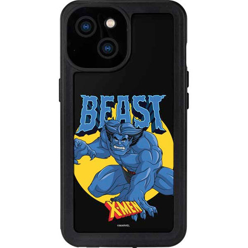 Marvel X-Men Beast iPhone 15 Waterproof Case